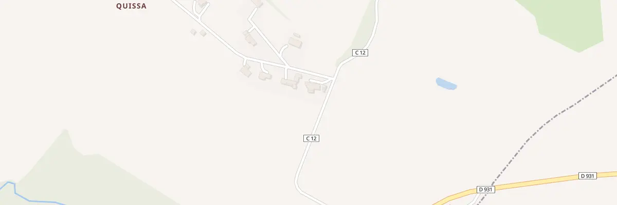 Plan du 5001 A Quissa à Lagraulet-du-Gers