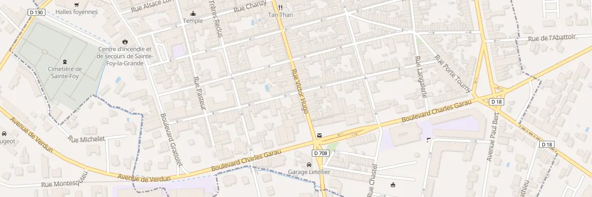Plan du 43 Rue du Quatre Septembre à Sainte-Foy-la-Grande