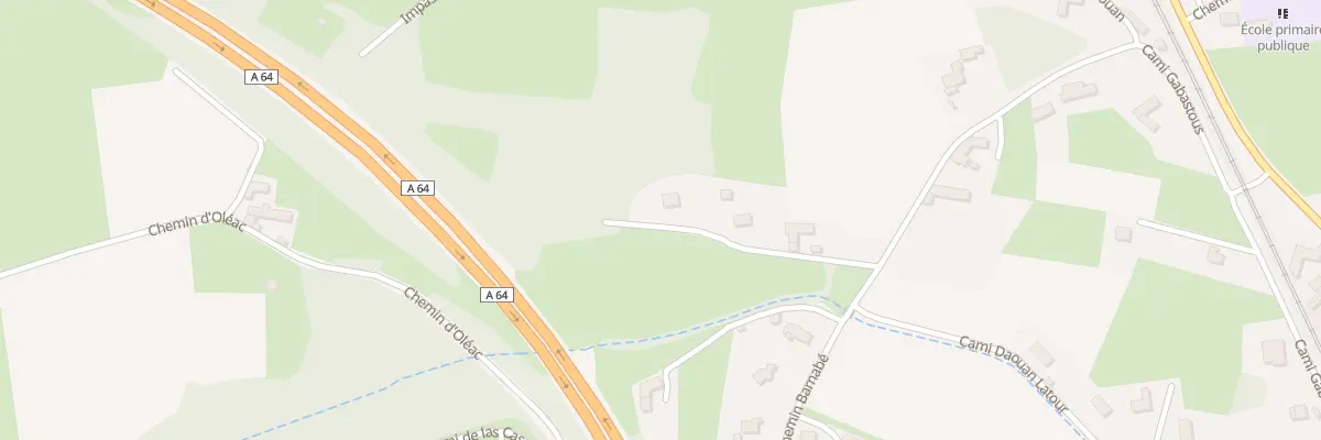 Plan du 6 Imp Nougaro à Bordes