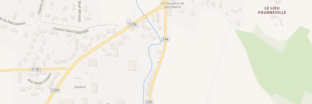 Plan du 5120 Rte de Fervaques à Saint-Martin-de-la-Lieue