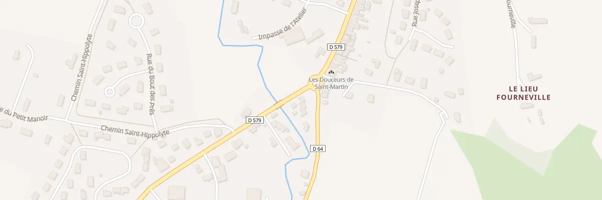 Plan du 5125 Rte de Livarot à Saint-Martin-de-la-Lieue