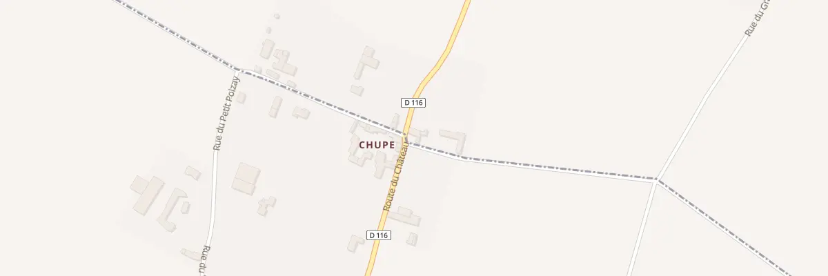 Plan du 8 Rue du Petit Poizay à Marçay