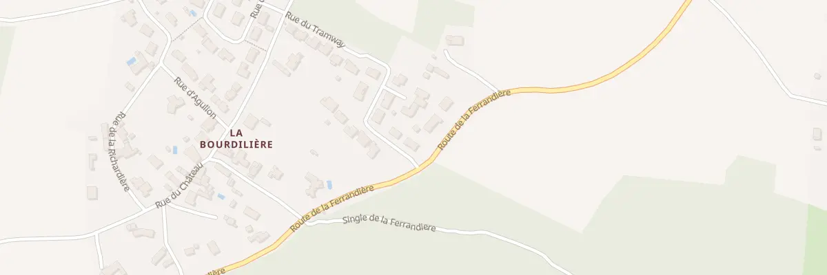 Plan du 2 Rue du Tramway à Béruges