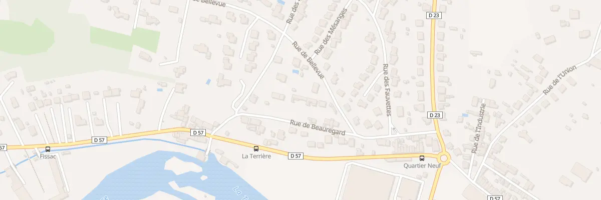Plan du 205 Rue de Bellevue à Ruelle-sur-Touvre