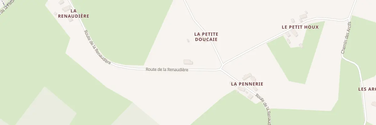 Plan du 5155 La Doucais à Saint-Biez-en-Belin