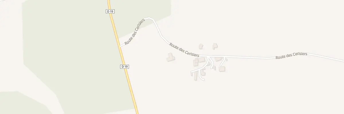Plan du 391 Rte des Cerisiers à Ronsenac