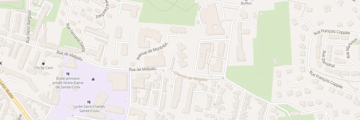 Plan du 149 Rue de Malpalu au Mans