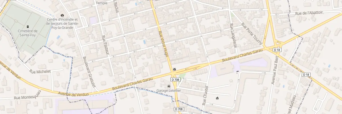 Plan du 116 Rue Victor Hugo à Sainte-Foy-la-Grande