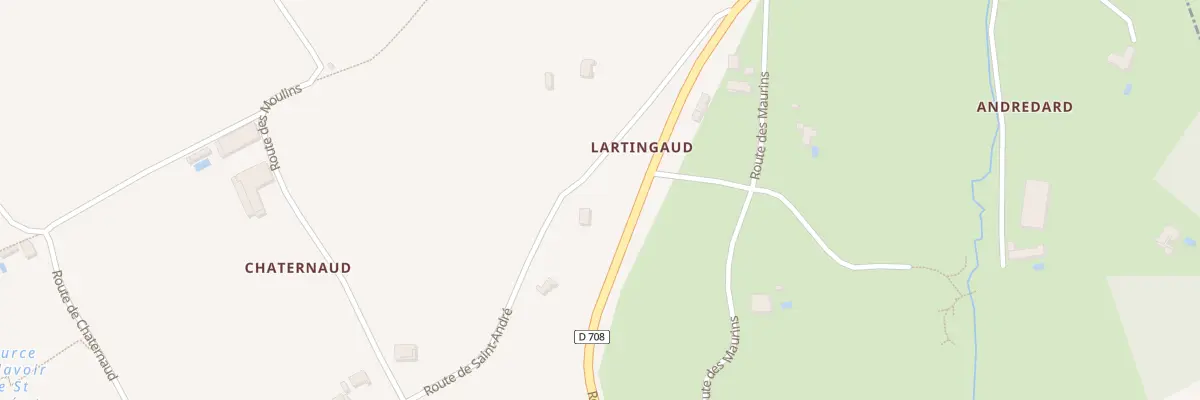 Plan du 101A Chaternaud à Saint-André-et-Appelles