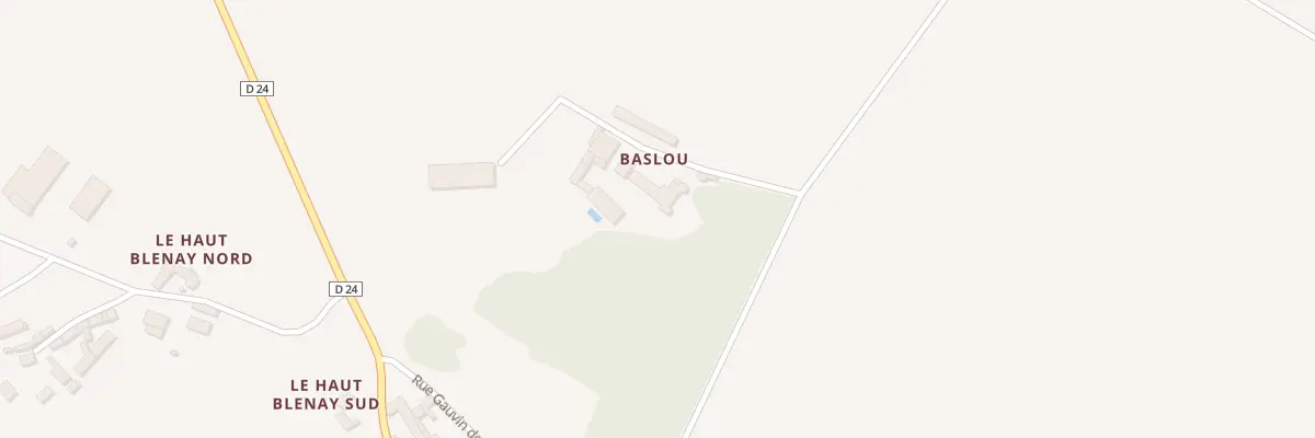 Plan du 4 Baslou à Dercé