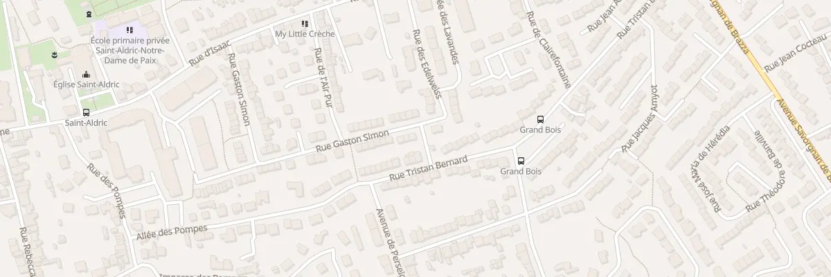 Plan du 62 Rue Gaston Simon au Mans