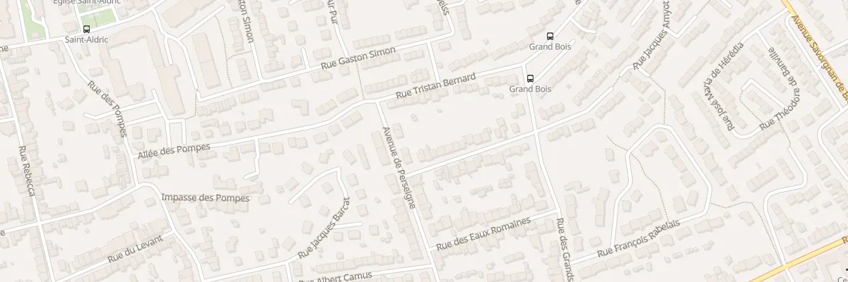 Plan du 5 Rue de l’Aqueduc au Mans