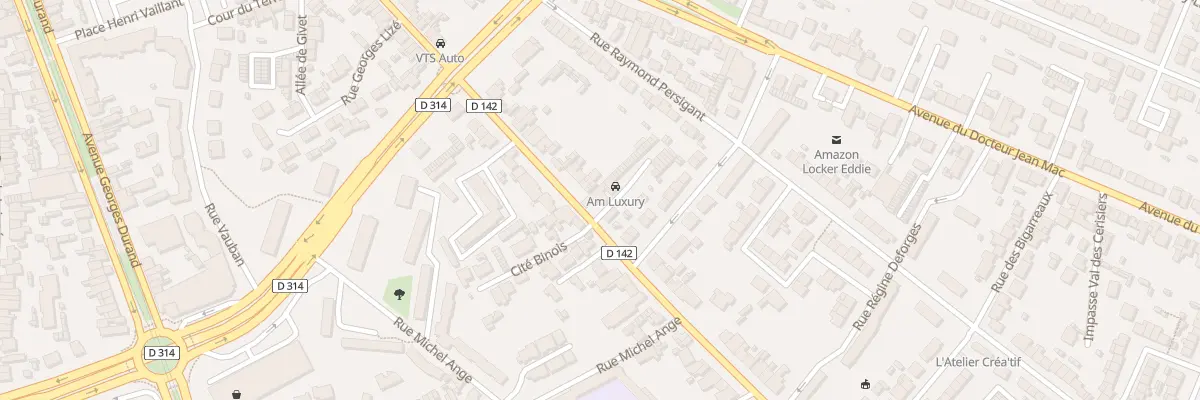 Plan du 95 Rue de Ruaudin au Mans