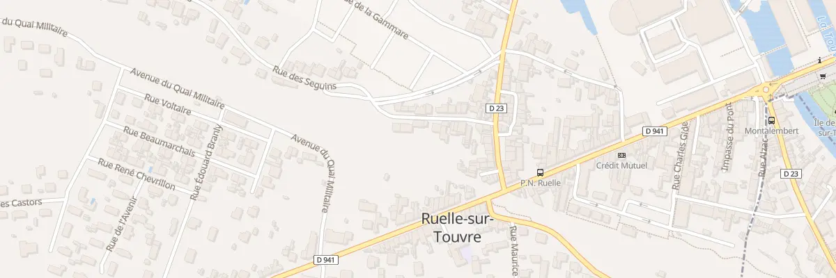 Plan du 91 Rue des Seguins à Ruelle-sur-Touvre