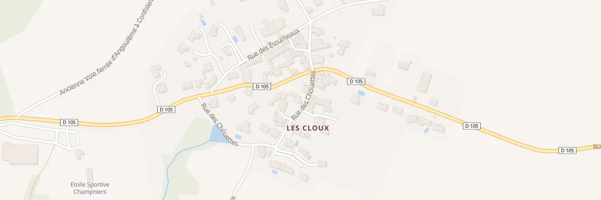Plan du 58 Rue des Chouettes à Champniers