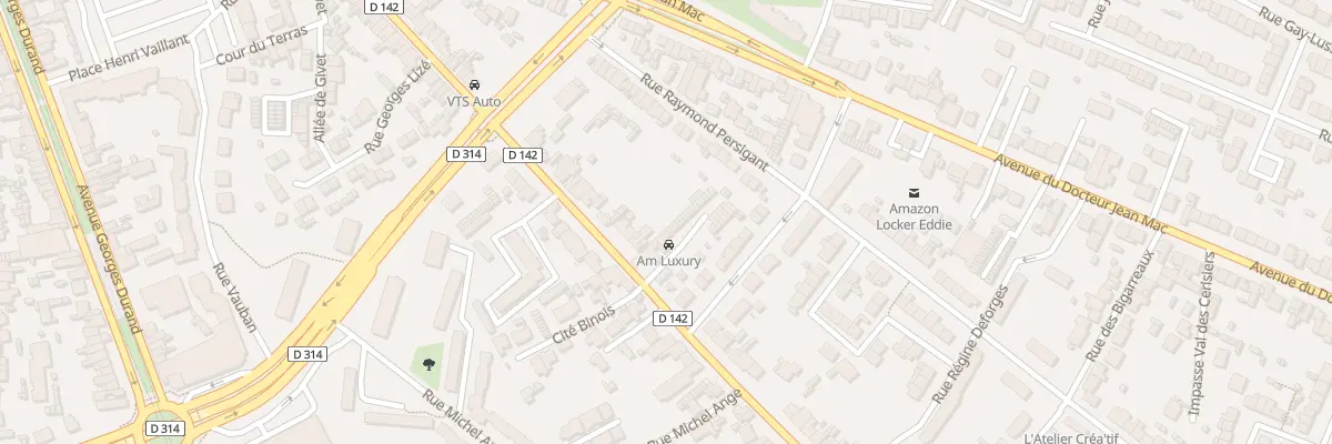 Plan du 93 Rue de Ruaudin au Mans