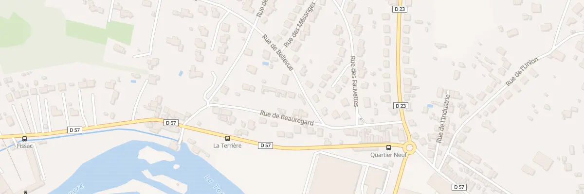 Plan du 201 Rue de Bellevue à Ruelle-sur-Touvre