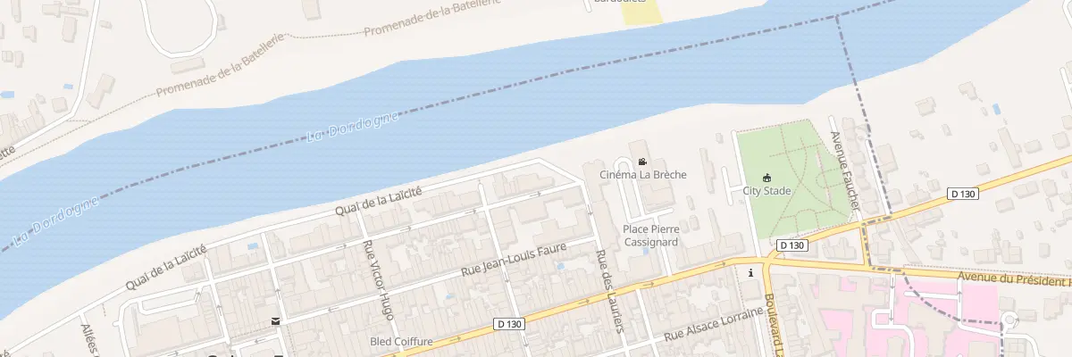 Plan du 66 Rue Denfert Rochereau à Sainte-Foy-la-Grande