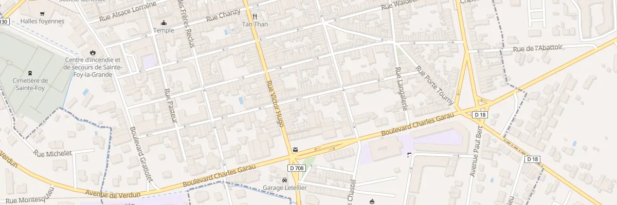 Plan du 57 Rue du Quatre Septembre à Sainte-Foy-la-Grande