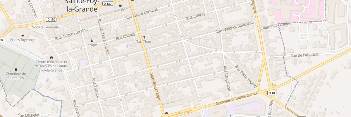 Plan du 56 Rue Marceau à Sainte-Foy-la-Grande