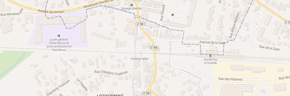 Plan du 4 Rue Jean Bottgen à Pineuilh