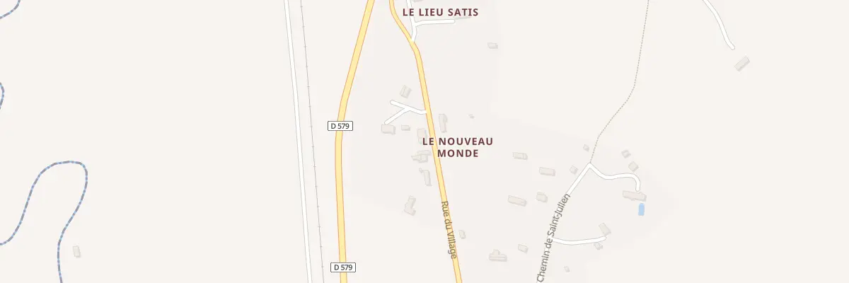 Plan du 1315 Rue du Village à Manneville-la-Pipard