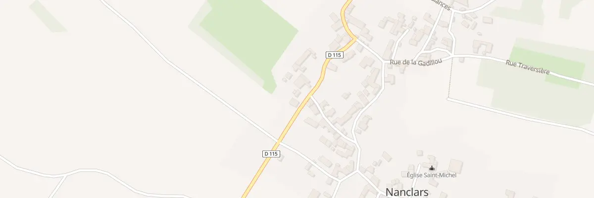 Plan du 5 Rue des Eaux Claires à Nanclars