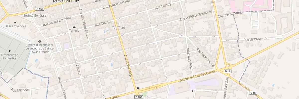 Plan du 63 Rue Marceau à Sainte-Foy-la-Grande
