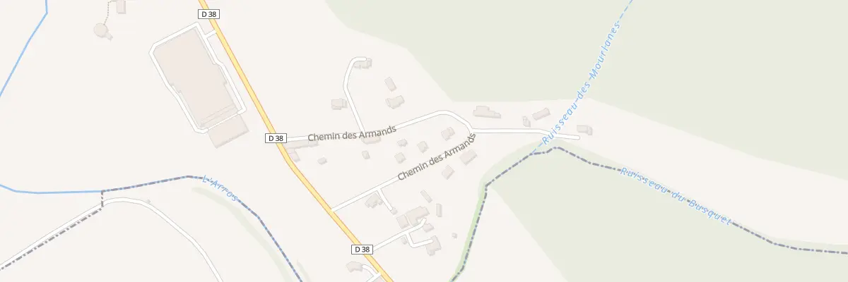 Plan du 10 Chem des Armands à Montégut-Arros