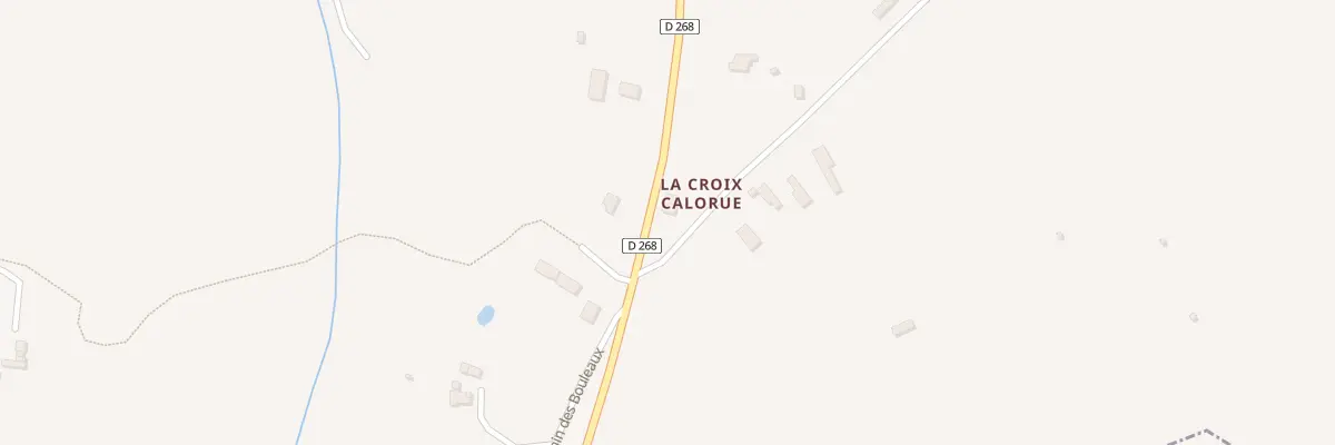 Plan du 1747 Che de la Croix Calorue à Saint-Germain-de-Livet