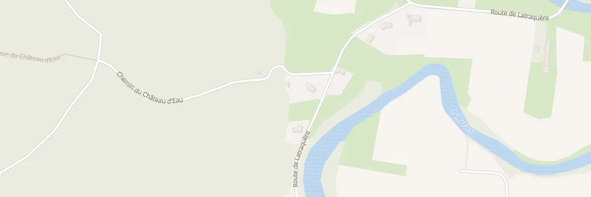 Plan du 20 Rte de Latraquère à Laméac