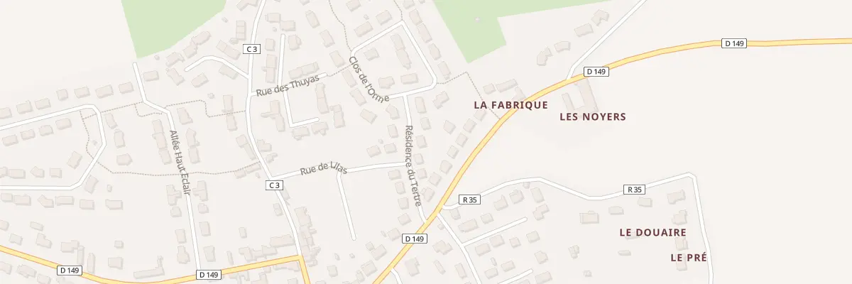Plan du 10 Res du Tertre à Joué-l’Abbé