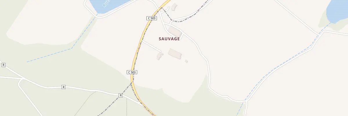 Plan du 25 Sauvage à Saint-Léon