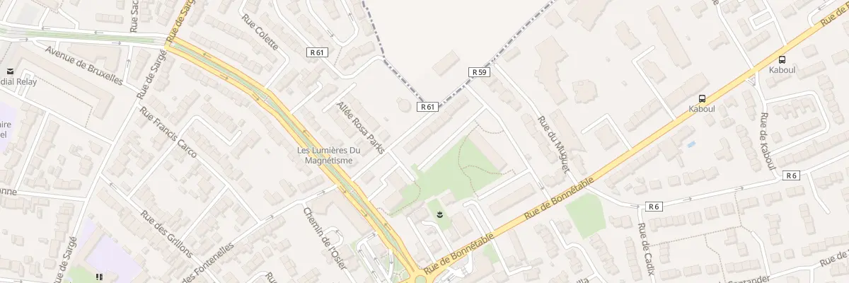 Plan du 116 Rue des Fontenelles au Mans