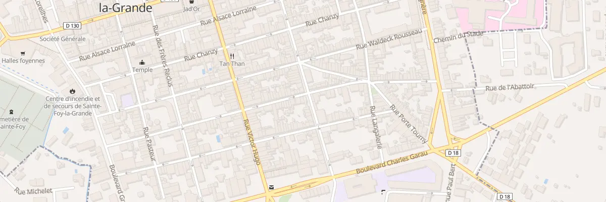 Plan du 67 Rue Marceau à Sainte-Foy-la-Grande