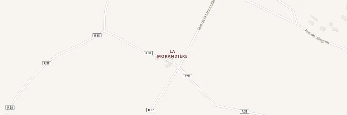 Plan du 2 Rue de la Morandière à La Roche-Clermault