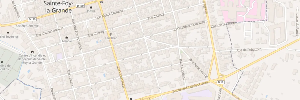 Plan du 66 Rue Marceau à Sainte-Foy-la-Grande