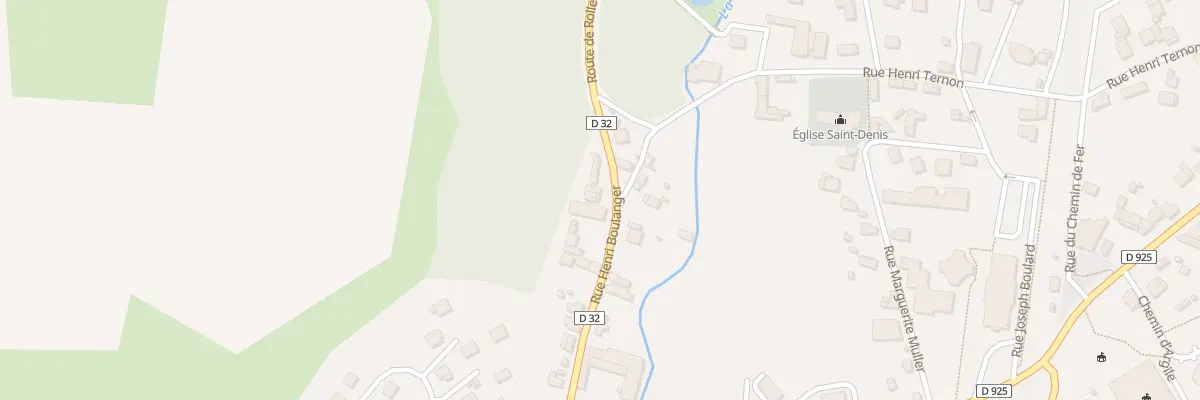 Plan du 25 Rue Henri Boulanger à Épouville