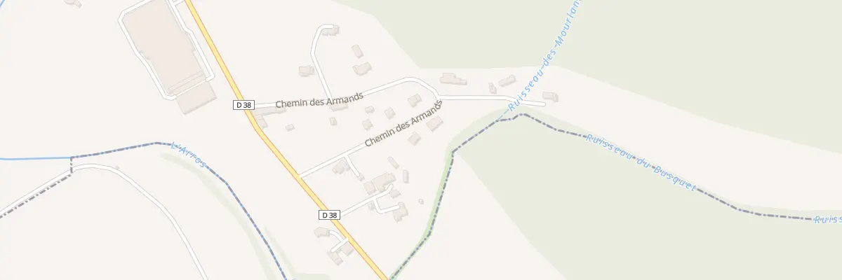 Plan du 15 Che des Armands à Montégut-Arros