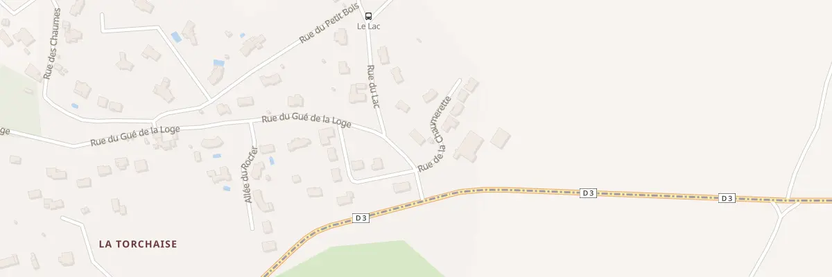 Plan du 4 Rue du Lac à Béruges