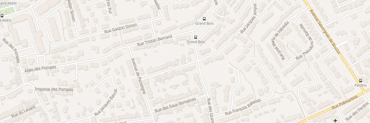 Plan du 33 Rue de l’Aqueduc au Mans