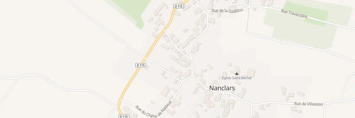 Plan du 3 Rue James Rogeon à Nanclars