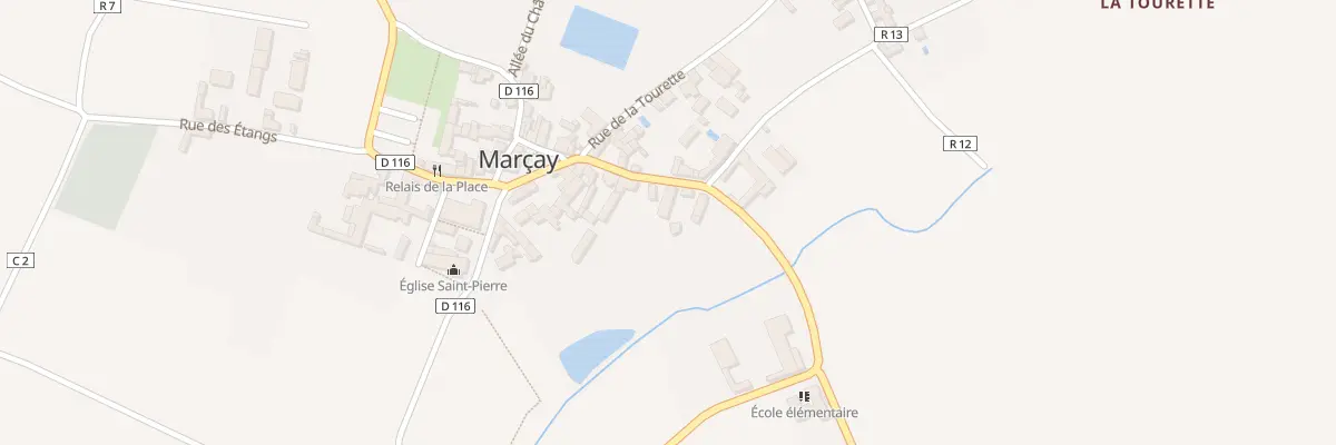Plan du 24 Rue de la Fontaine à Marçay