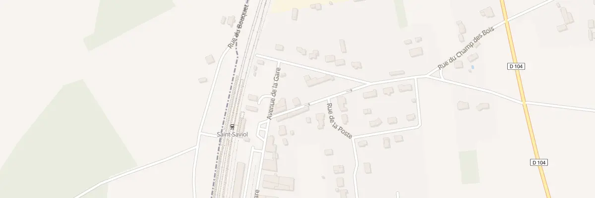 Plan du 4 Rue de la Vieille Poste à Val-de-Comporté