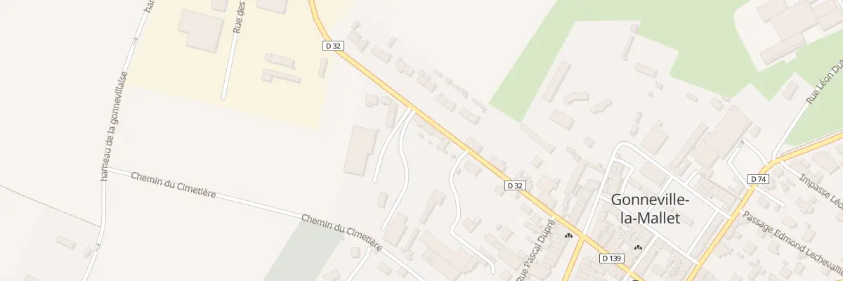 Plan du 5045 Le Village à Gonneville-la-Mallet
