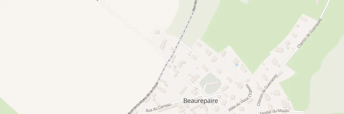 Plan du 3 Rue de la Mare Saint-Lubin à Beaurepaire