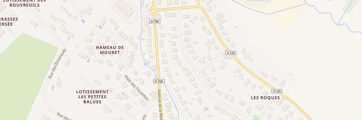 Plan du 15 Rue Mal de Lattre de Tassigny à Pineuilh