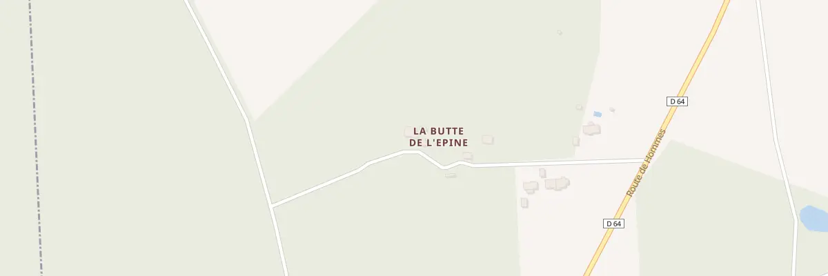 Plan du 30 La Butte de l’Epine à Continvoir