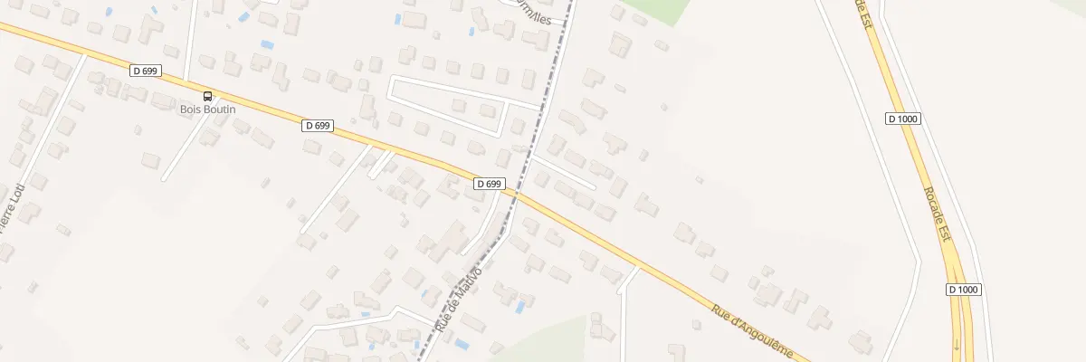Plan du 2 Imp de Longiesse à Magnac-sur-Touvre