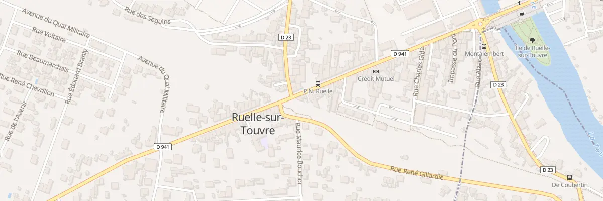 Plan du 491 Av Jean Jaurès à Ruelle-sur-Touvre